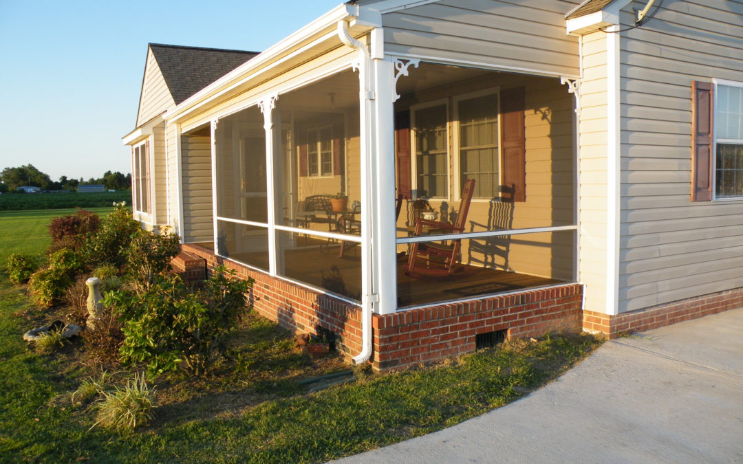 Ranch Screen Porch Enclosure