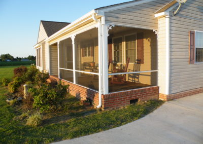 Ranch Screen Porch Enclosure